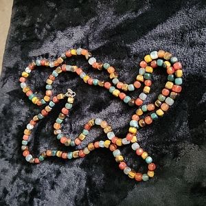 Fall colored necklace